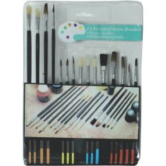 Pensule, par sintetic, 15 buc/set, Standard