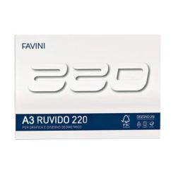 Bloc desen A3, 220 g/mp, 20 file, Favini
