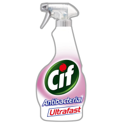Dezinfectant universal, multisuprafete, 450ml, Cif Antibacterial Ultrafast - Distruge bacterii/fungi/virusi