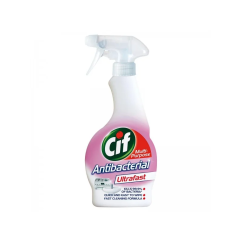Dezinfectant universal, multisuprafete, 450ml, Cif Antibacterial Ultrafast - Distruge bacterii/fungi/virusi