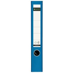 Biblioraft plastifiat A4, 50mm, 180 grade, albastru deschis, Leitz