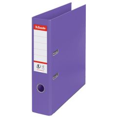 Biblioraft plastifiat int-ext A4, 75mm, mov, Esselte Standard No.1