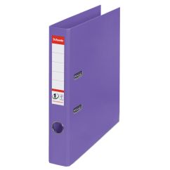 Biblioraft plastifiat int-ext A4, 50mm, mov, Esselte Standard No.1