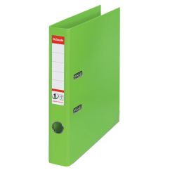 Biblioraft plastifiat int-ext A4, 50mm, verde, Esselte Standard No.1 Vivida