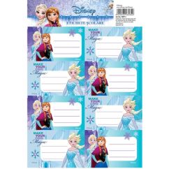 Etichete scolare, 40 buc/set, Frozen
