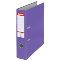 Biblioraft plastifiat A4, 75mm, mov, Esselte Economy