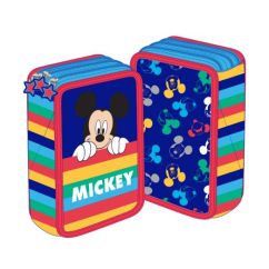 Penar baieti, 3 fermoare, neechipat, albastru, Mickey Mouse 20031