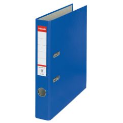 Biblioraft plastifiat A4, 50mm, albastru, Esselte Economy