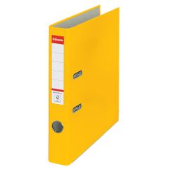 Biblioraft plastifiat A4, 50mm, galben, Esselte Economy