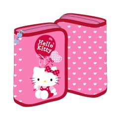 Penar fete, 1 fermoar, 2 extensii, neechipat, roz, Hello Kitty 20011