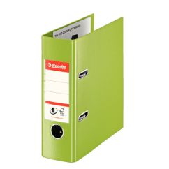 Biblioraft plastifiat int-ext A5, 75mm, verde, Esselte Standard No.1 Vivida