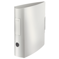 Biblioraft polyfoam A4, 75mm, 180 grade, alb arctic, Leitz Active Style