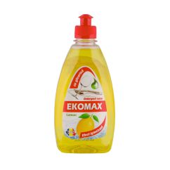 Detergent lichid pentru vase, flacon 500ml, lamaie, Ekomax Ultradish Lemon