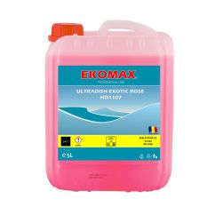 Detergent lichid pentru vase, canistra 5L, trandafir, Ekomax Ultradish Exotic Rose