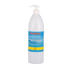 Detergent lichid pentru vase, flacon 1L cu pompita, tranfafir, Ekomax