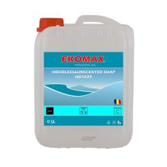 Sapun lichid, canistra 5L, inodor si incolor, Ekomax Odorless & Unscented Soap