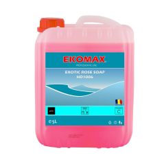 Sapun lichid, canistra 5L, trandafir exotic, Ekomax Rose Pearl Soap