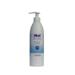 Gel dezinfectant pentru maini, distruge bacterii/fungi/virusi, 70% alcool, 500ml, iGel Blue