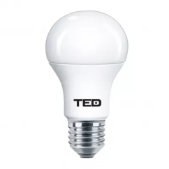 Bec LED, E27, A65, 230V, 12W, 6400K, 1100lm, lumina rece, TED Electric