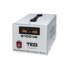 Stabilizator de tensiune, cu servomotor, 2100VA-SVC, TED Electric