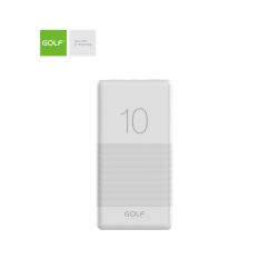 Acumulator extern (power bank), 10000mA, 2 x USB, alb, Golf G80