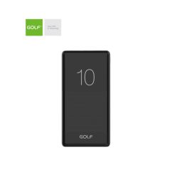 Acumulator extern (power bank), 10000mA, 2 x USB, negru, Golf G80