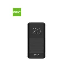 Acumulator extern (power bank), 20000mA, 2 x USB, negru, Golf G81