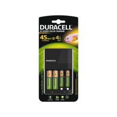 Incarcator AA/AAA + 2 acumulatori AA, 1300mAh + 2 acumulatori AAA, 750mAh, Ni-MH, 4 buc/set, Duracell