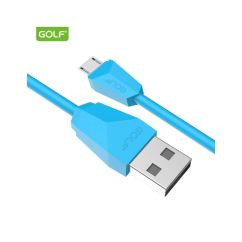 Cablu USB - microUSB, diamond sync, albastru, GC-27m
