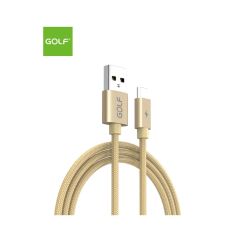 Cablu USB - Type C, fast charge, auriu, Golf GC-71t