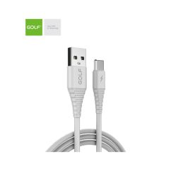 Cablu USB - Type C, fast charge, flying fish, alb, Golf GC-64t