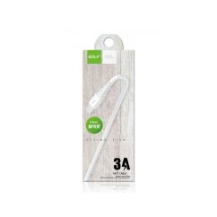 Cablu USB - Type C, fast charge, flying fish, alb, Golf GC-64t