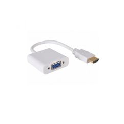 Adaptor HDMI tata - VGA mama, 0.2m, alb, TED Electric