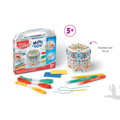 Set creativ, cutie crosetata, Maped Mini Box
