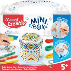Set creativ, cutie crosetata, Maped Mini Box
