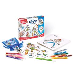Set creativ, puzzle, Maped Color&Play