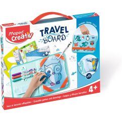 Set creativ, animale, Maped Travel Board