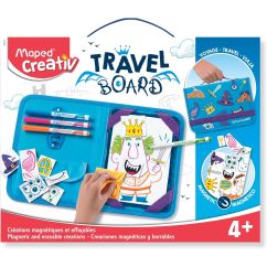 Set creativ, cavaleri si printese, Maped Travel Board