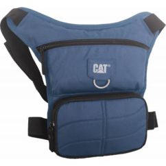 Borseta picior, material 600D polyester, negru-bleumarin, Caterpillar Millennial Classic - Steve