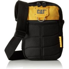 Geanta mini-tableta, 600D polyester, negru-galben, Caterpillar Millennial Classic - Rodney