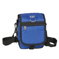 Geanta tableta, material 600D HD polyester, negru-bleumarin, Caterpillar Millennial Classic - Ronald