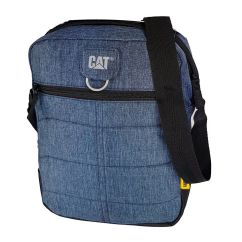Geanta tableta, material 600D HD polyester, negru-bleumarin, Caterpillar Millennial Classic - Ryan