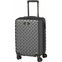 Troler, material ABS hard case, 38x54x24cm, gri inchis, Caterpillar Industrial Plate
