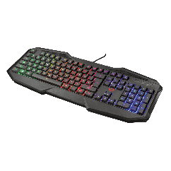 Tastatura USB, gaming, negru, Trust GXT