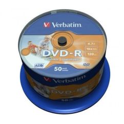 DVD+R, 4.7GB, 16x, 50 buc/set, Verbatim