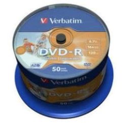 DVD-R, 4.7GB,16x, 50 buc/set, Verbatim