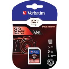 Card de memorie, SDHC, clasa 10, 32GB, Verbatim