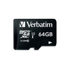Card de memorie, micro SDHC, clasa 10, 64GB, Verbatim