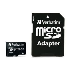 Card de memorie, micro SDHC, clasa 10, 128GB, Verbatim
