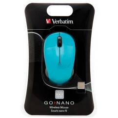 Mouse Wireless, 1600dpi, albastru, Verbatim
